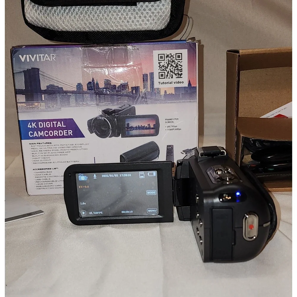 🔥Vivitar Black DVR4K IPS 3